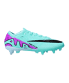 Nike Air Zoom Mercurial Vapor XV Elite SG-Pro AC Peak Ready Grün Pink F300 - gruen
