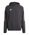 adidas Tiro 24 Windbreaker Damen Schwarz - schwarz