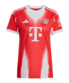 adidas FC Bayern München Trikot Home 2025/2026 Damen Rot - rot