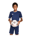 adidas Entrada 26 Trikot Kids Dunkelblau - weiss