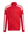 adidas Squadra 21 Trainingsjacke Kids Rot Weiss - rot