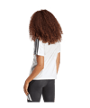adidas Essentials 3 Stripes T-Shirt Damen Weiß - weiss