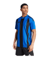 adidas Striped 24 Trikot Blau Schwarz - blau