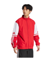 adidas Präsentationsjacke Rot - rot