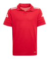 adidas Squadra 25 Polo Kids Rot - rot