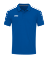 JAKO Power Poloshirt Blau Weiss F400 - blau