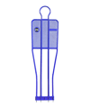 Cawila PRO Trainingsdummy180cm Blau - blau