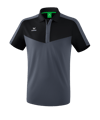 Erima Squad Poloshirt | Schwarz - schwarz