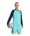 adidas DFB Deutschland Prematch Sweatshirt WM 2026 Türkis - tuerkis