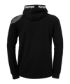 Kempa Core 26 Kapuzenjacke Schwarz F01 - schwarz