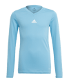 adidas Team Base Top langarm Kids Hellblau