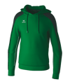 Erima EVO STAR Hoody Kids Grün F1072403 - gruen