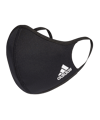 adidas Gesichtsmaske Gr. M/L 3er Set Schwarz - schwarz