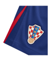 Nike Kroatien Short EM 2024 Kids Blau Rot Weiss F455 - blau