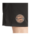 adidas FC Bayern München Short Away Schwarz - schwarz