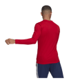 adidas Team Base Top langarm Rot - rot