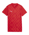 PUMA teamGLORY Trikot Damen Rot Weiss Rot F01 - rot