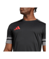 adidas Squadra 25 Trikot Schwarz - schwarz