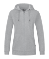 Jako Organic Kapuzenjacke Damen Grau F520 - grau