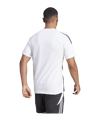 adidas Tiro 24 T-Shirt Weiss Schwarz - weiss
