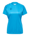Hummel hmlCORE XK Poly T-Shirt Damen Blau F8729 - blau