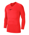 Nike Park First Layer Top langarm Rot F635 - rot