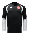 adidas Fortuna Düsseldorf Training Half Zip Top Schwarz - schwarz