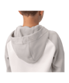 JAKO Iconic Kapuzenjacke Kids Weiss Grau F016 | - weiss