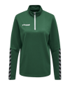 Hummel Authentic Ziptop Damen F6140 - gruen