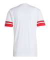 adidas Squadra 25 Trikot Weiss - weiss
