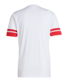 adidas Squadra 25 Trikot Weiss - weiss