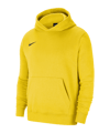 Nike Park 20 Fleece Hoody Kids Gelb Schwarz F719 - gelb