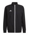 adidas Entrada 22 Präsentationsjacke | Schwarz - schwarz