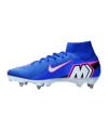 Nike Air Zoom Mercurial Superfly X Elite SG Attack Blau F446 - blau
