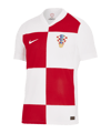 Nike Kroatien Authentic Trikot Home EM 2024 Weiss Rot Weiss F100 - weiss