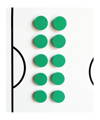 Cawila PRO Rundmagnet 10er Set 30mm Grün 
