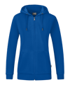 Jako Organic Kapuzenjacke Damen Blau F400 - blau