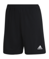 adidas Entrada 22 Trainingsshort Damen Schwarz - schwarz