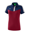 Erima Squad Poloshirt Damen | Blau Rot - blau