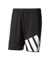adidas tanis shorts black/white - schwarz