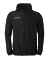 uhlsport Essential Regenjacke Kids Schwarz F03 - schwarz