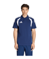 adidas Tiro 26 League Polo Dunkelblau - weiss