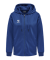 Hummel hmlCORE XK Kapuzenjacke Damen Blau F7045 - blau