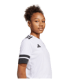 adidas Squadra 25 Trikot Kids Weiß Schwarz - weiss