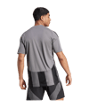 adidas Striped 24 Trikot Grau Schwarz - mehrfarbig