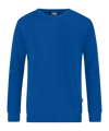 Jako Organic Sweatshirt Blau F400 - blau