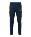 JAKO Allround Trainingshose Blau Gelb F904 - blau