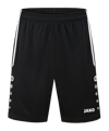 JAKO Allround Trainingsshort Schwarz F800 - schwarz