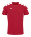 JAKO Power T-Shirt Damen Rot Weiss F100 - rot