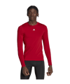 adidas Techfit Aeroready Sweatshirt Rot - rot